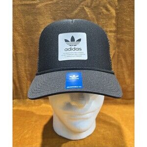 Adidas Originals Dispatch Trucker Hat - Sleek Black - Adjustable